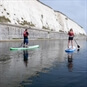 Sea Paddleboarding Adventure Brighton - Paddling in a pair